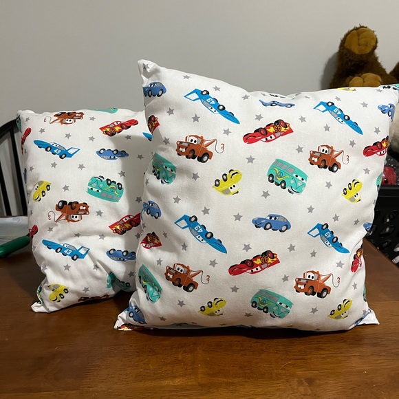 Disney Bedding New Handmade Disney Cars Pillow Poshmark